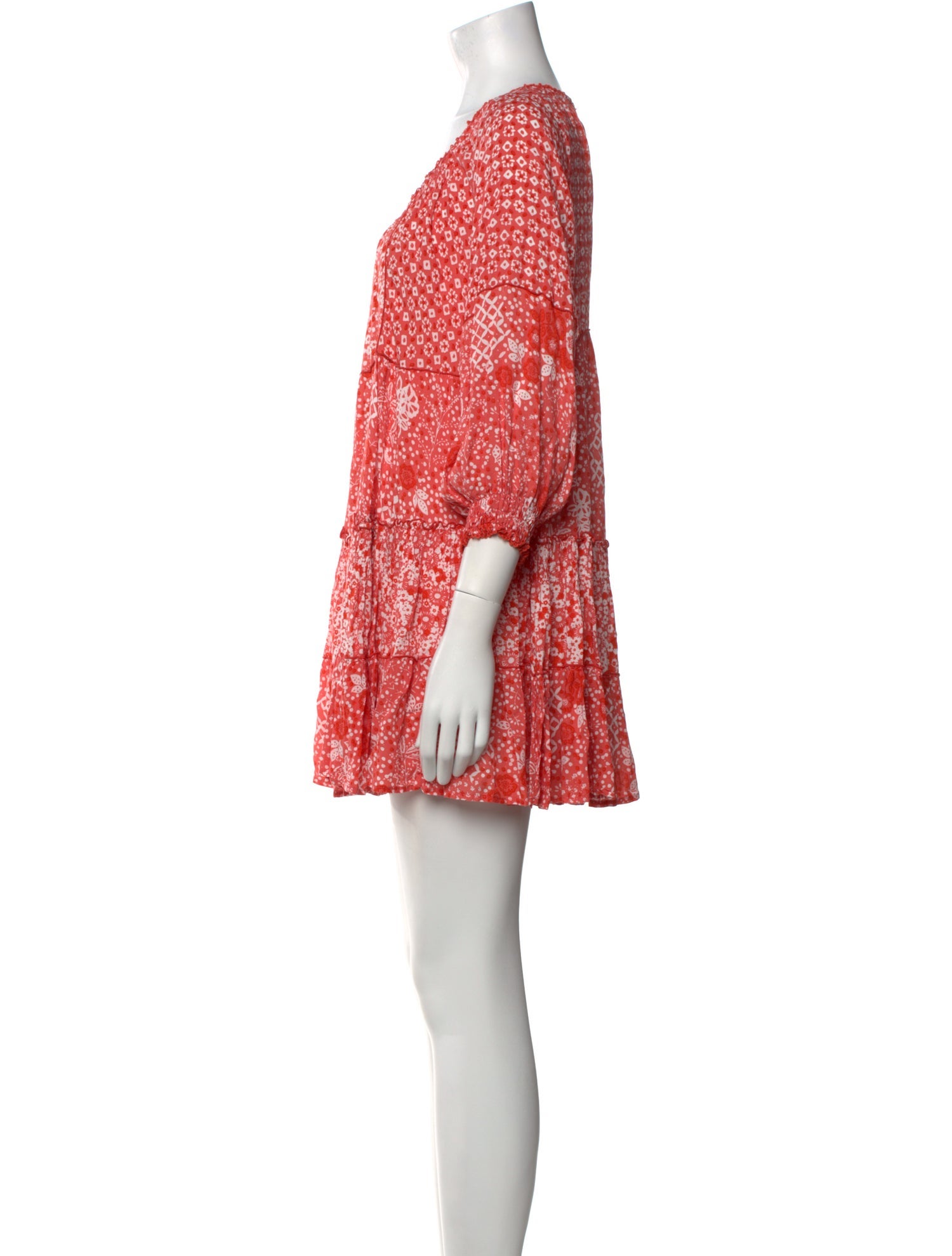 Poupette St Barth Printed Mini Dress
