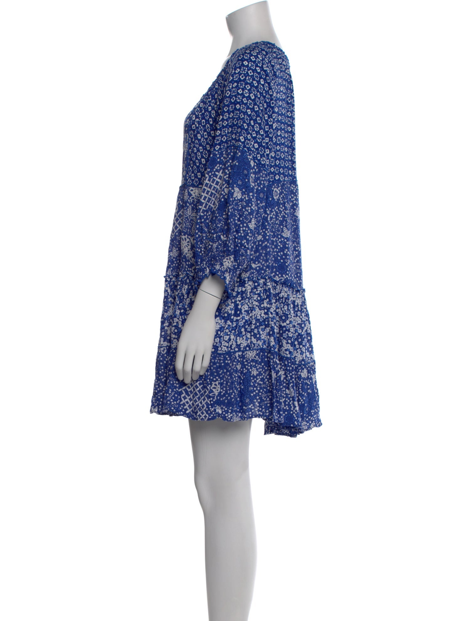 Poupette St Barth Floral Print Mini Dress