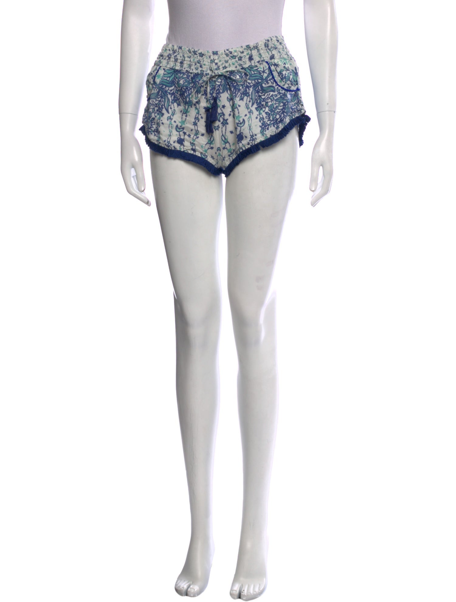 Poupette St Barth Silk Mini Shorts