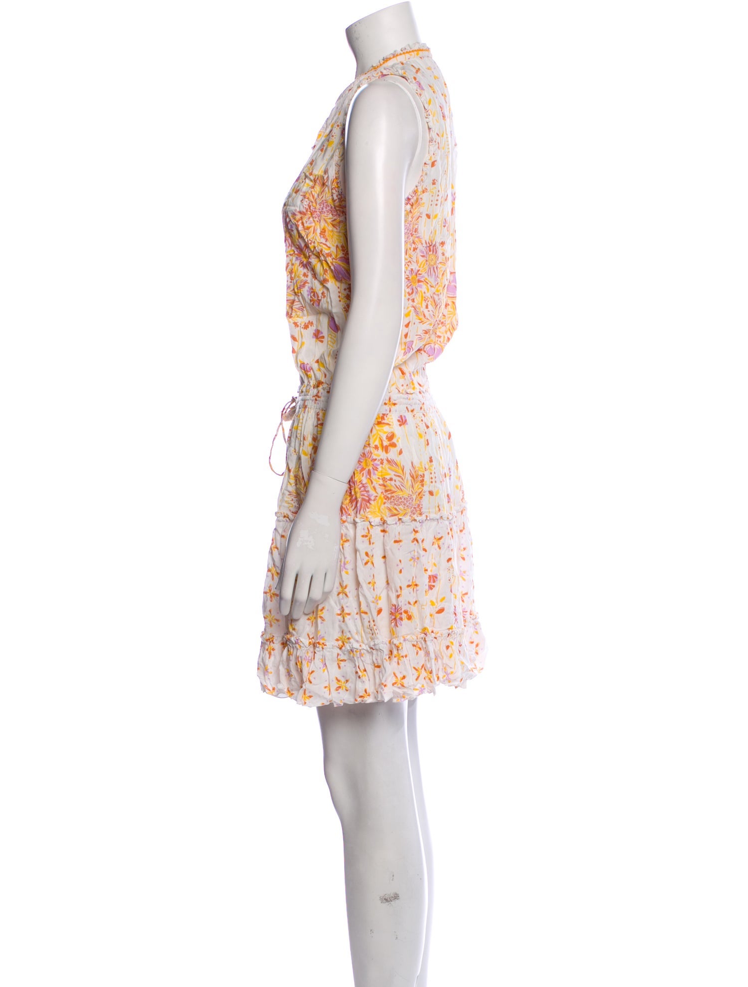 Poupette St Barth Floral Print Mini Dress
