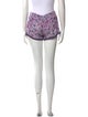 Poupette St Barth Floral Print Mini Shorts