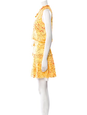 Poupette St Barth Floral Print Mini Dress