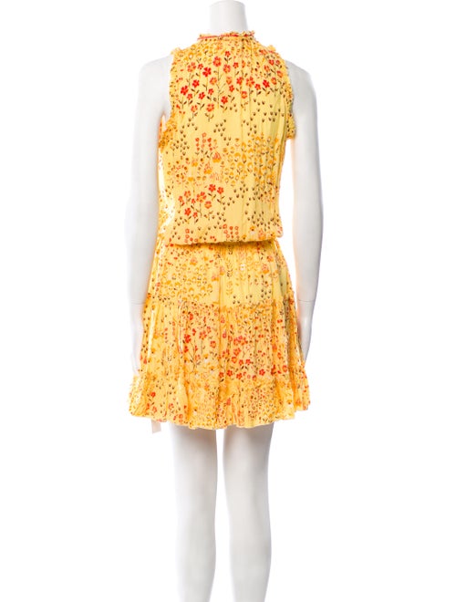 Poupette St Barth Floral Print Mini Dress