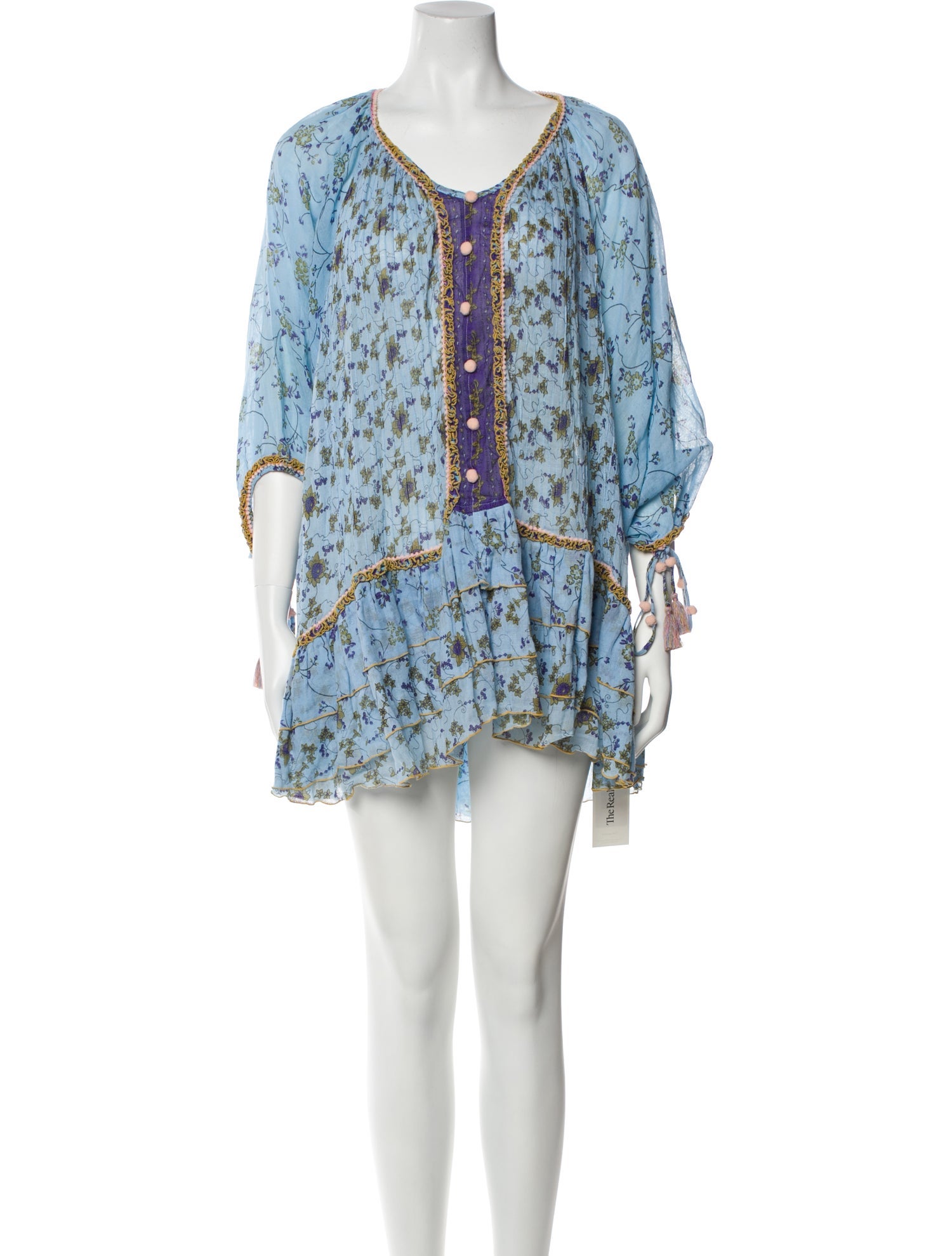 Poupette St Barth Printed Mini Dress