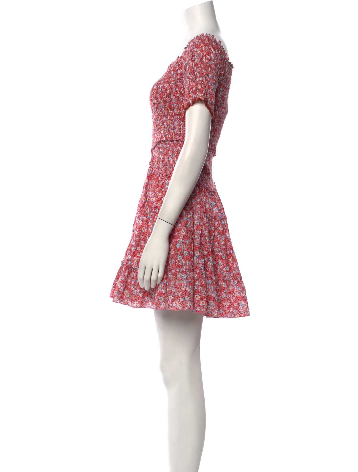 Poupette St Barth Floral Print Mini Dress