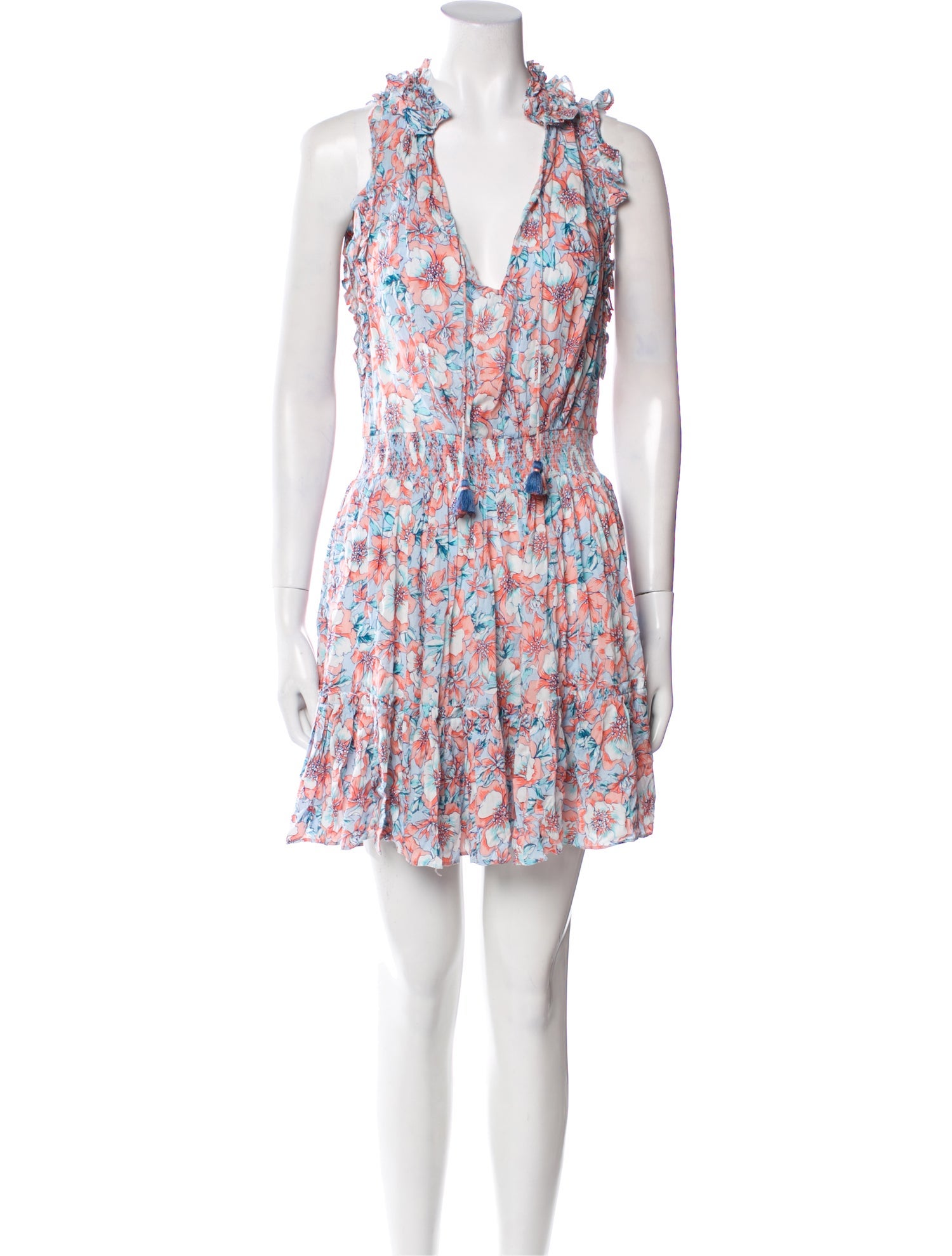 Poupette St Barth Floral Print Mini Dress