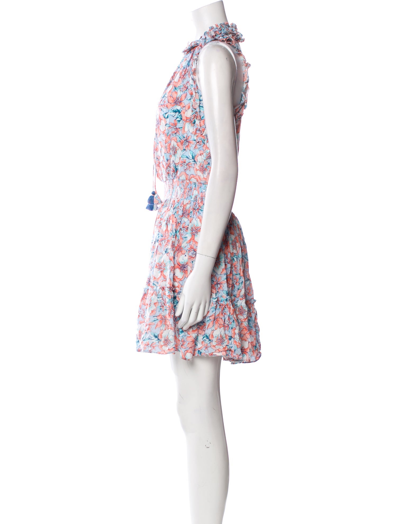 Poupette St Barth Floral Print Mini Dress