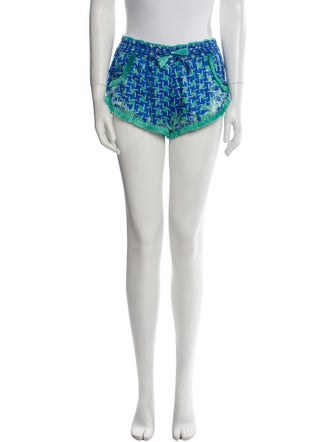 Poupette St Barth Silk Mini Shorts