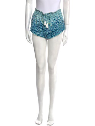 Poupette St Barth Silk Mini Shorts