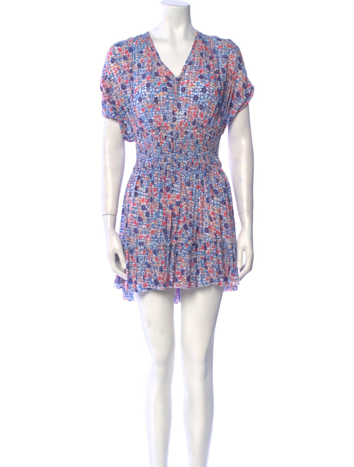 Poupette St Barth Printed Mini Dress