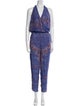 Poupette St Barth Silk Printed Jumpsuit