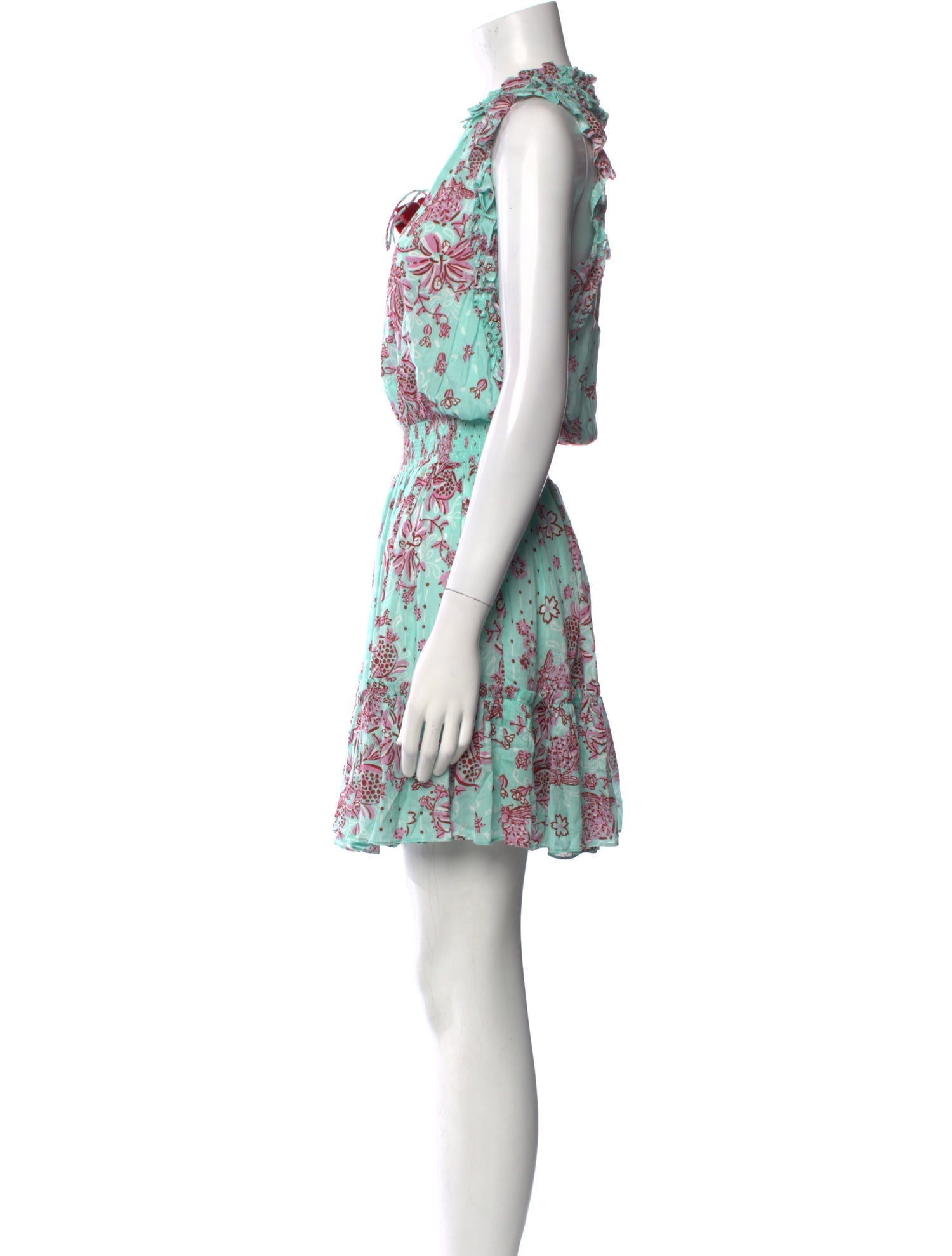 Poupette St Barth Floral Print Mini Dress