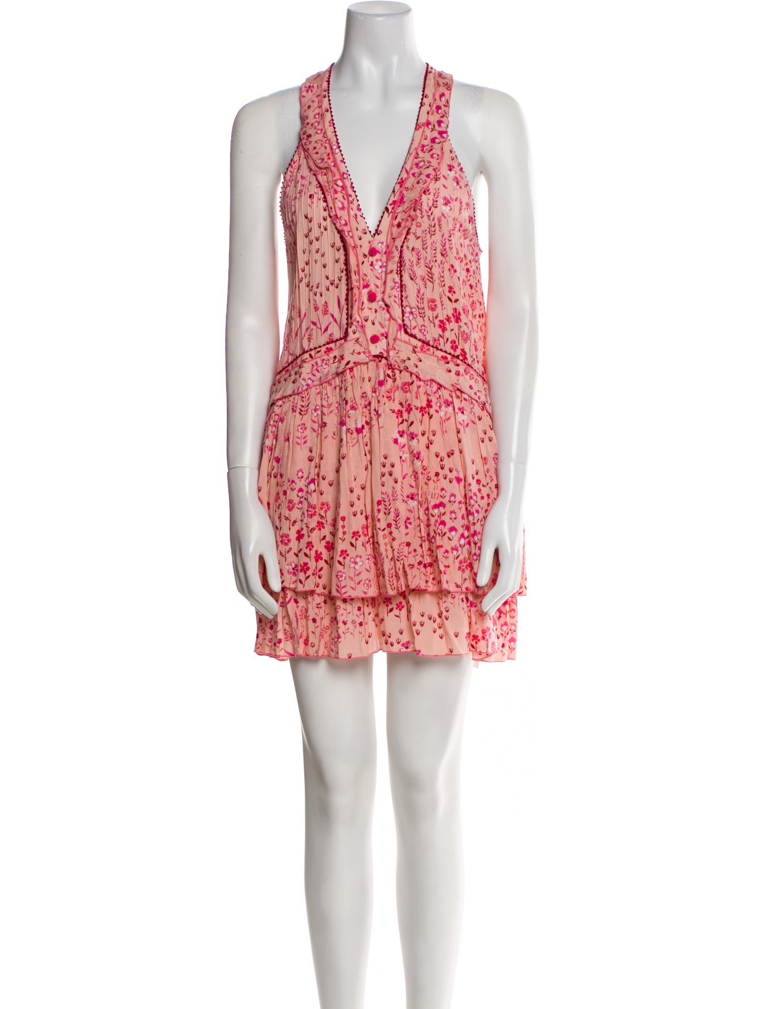 Poupette St Barth Printed Mini Dress