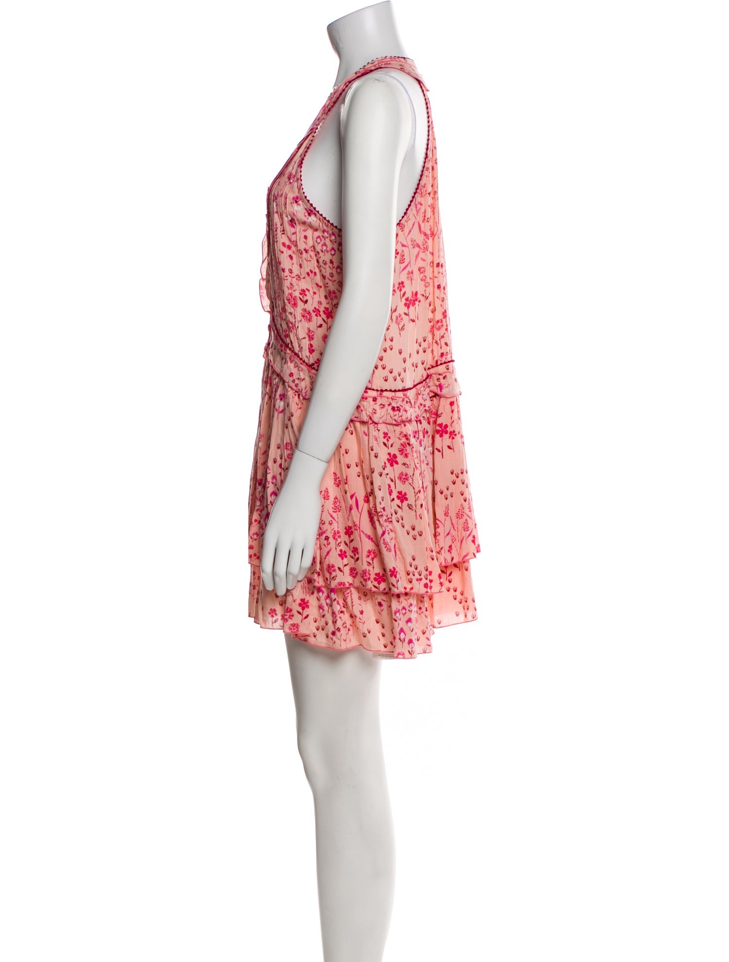 Poupette St Barth Printed Mini Dress