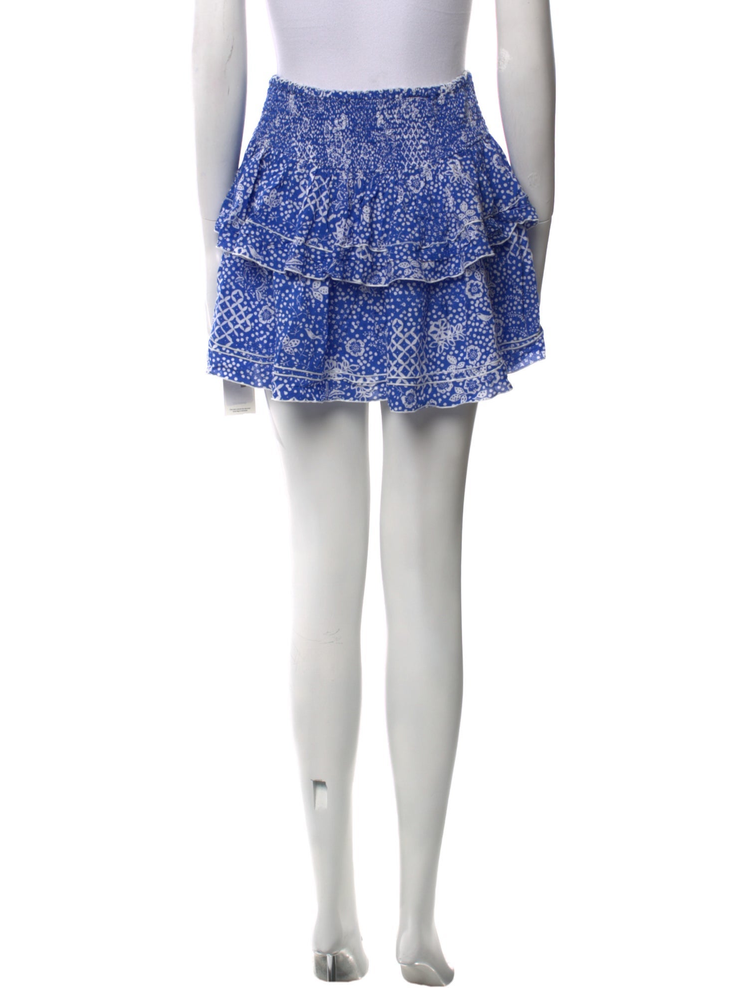Poupette St Barth Printed Mini Skirt