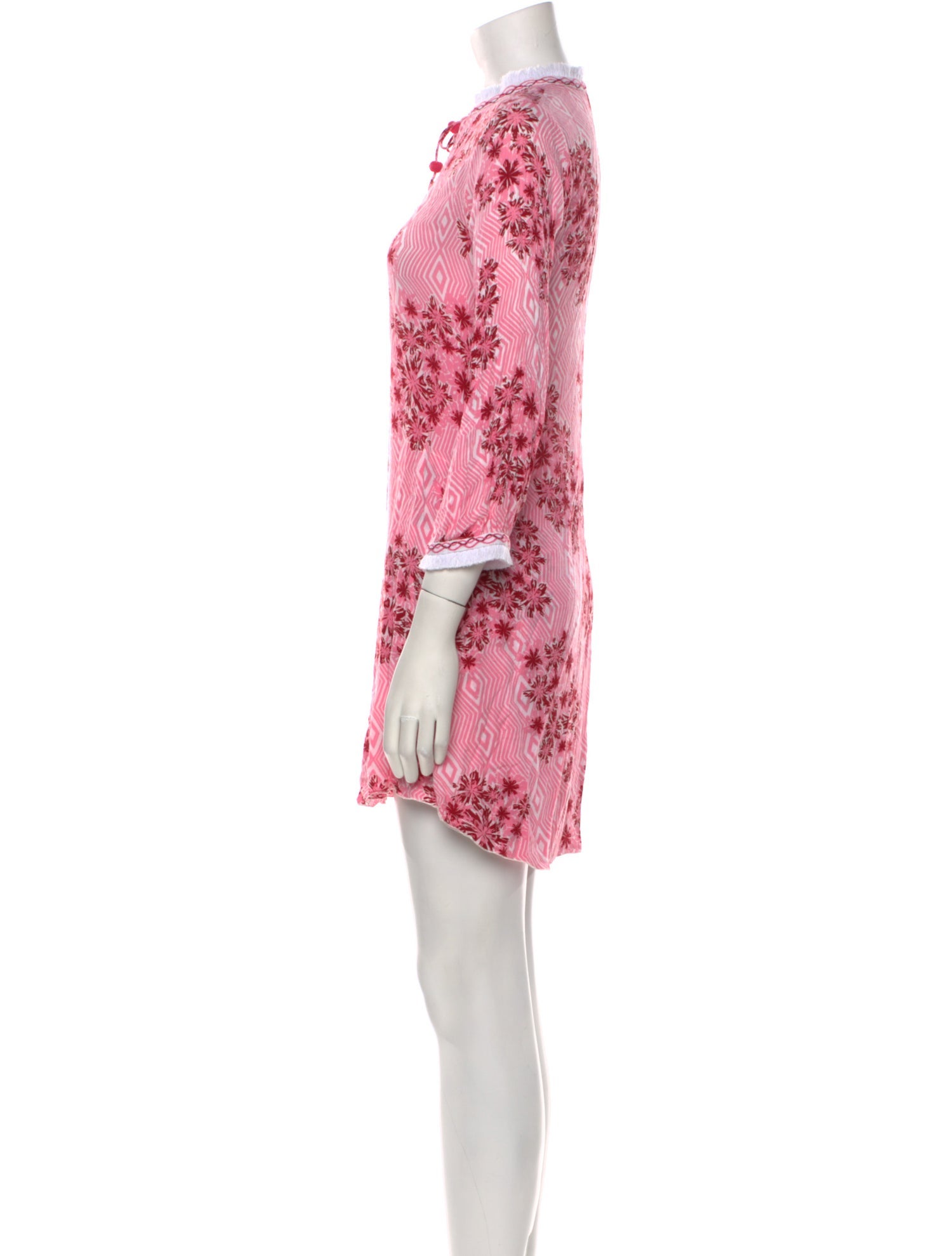 Poupette St Barth Printed Mini Dress