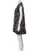 Poupette St Barth Printed Pleated Accents Cover-Up