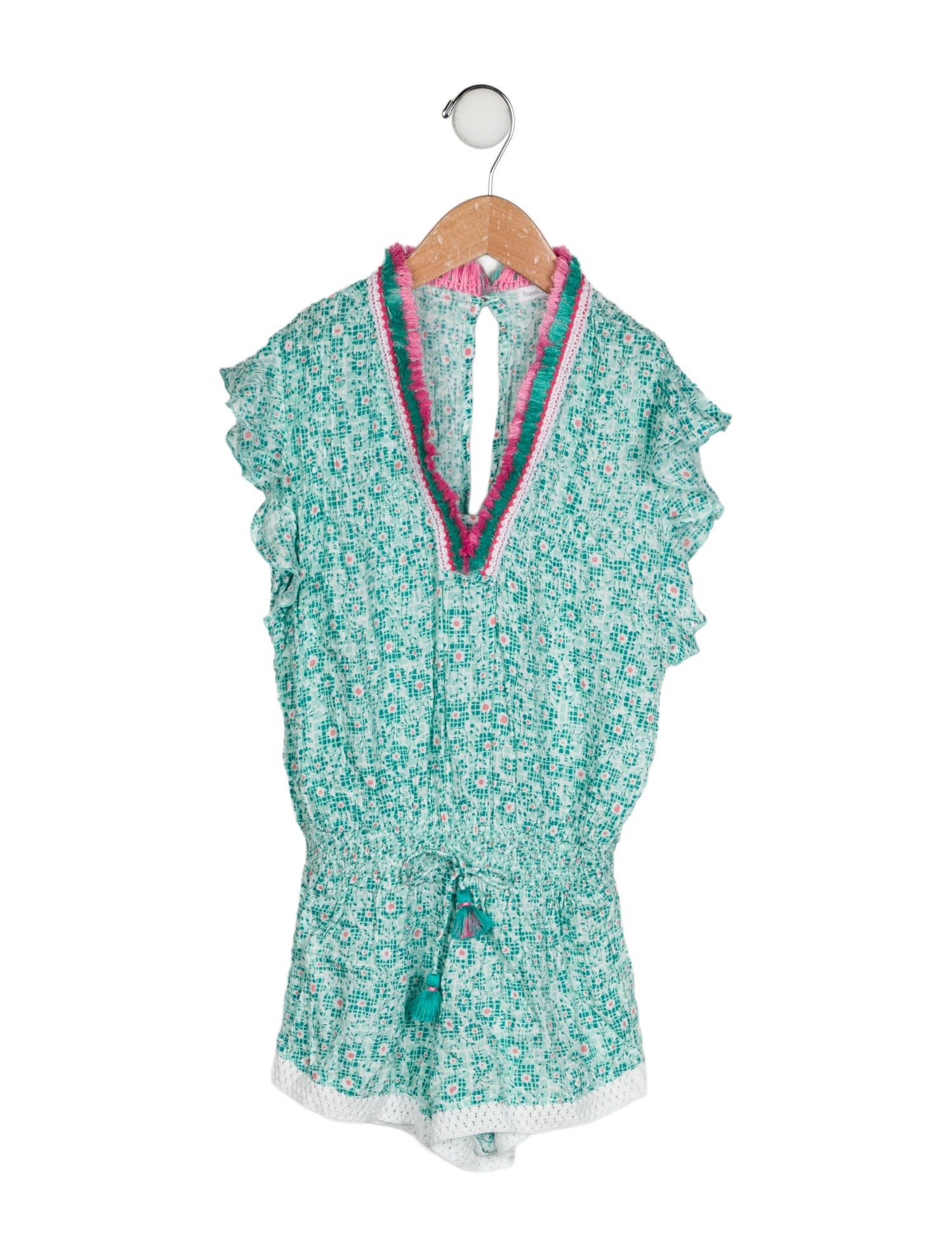 Poupette St Barth Toddler Girls Romper