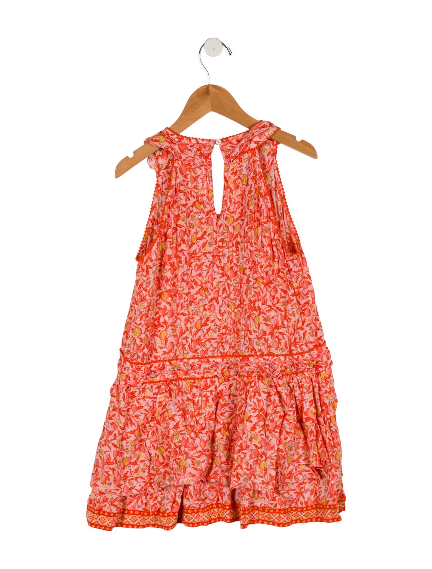 Poupette St Barth Girls' Printed Sleeveless Dress