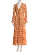 Poupette St Barth Floral Print Long Dress