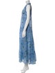 Poupette St Barth Floral Print Long Dress