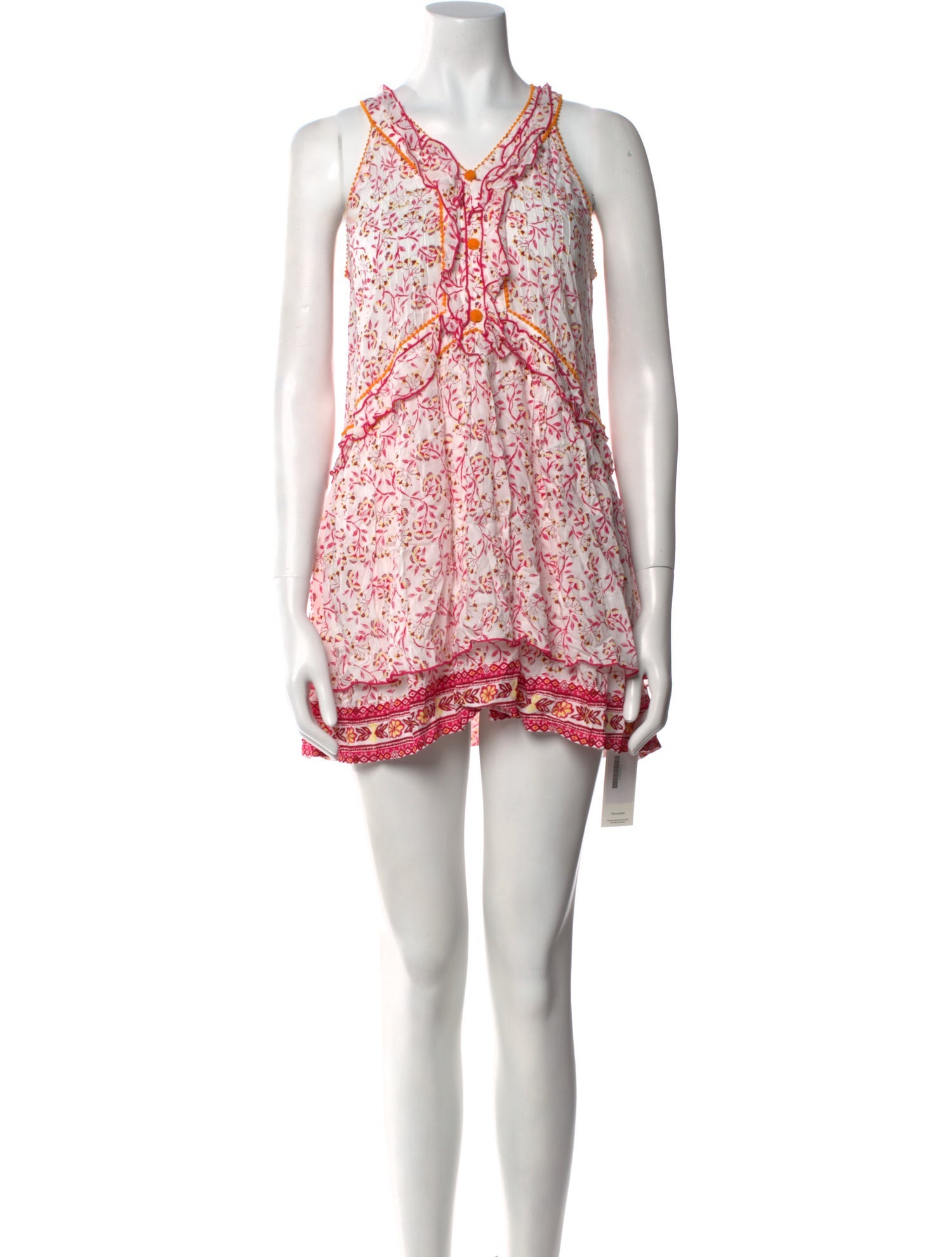 Poupette St Barth Printed Mini Dress