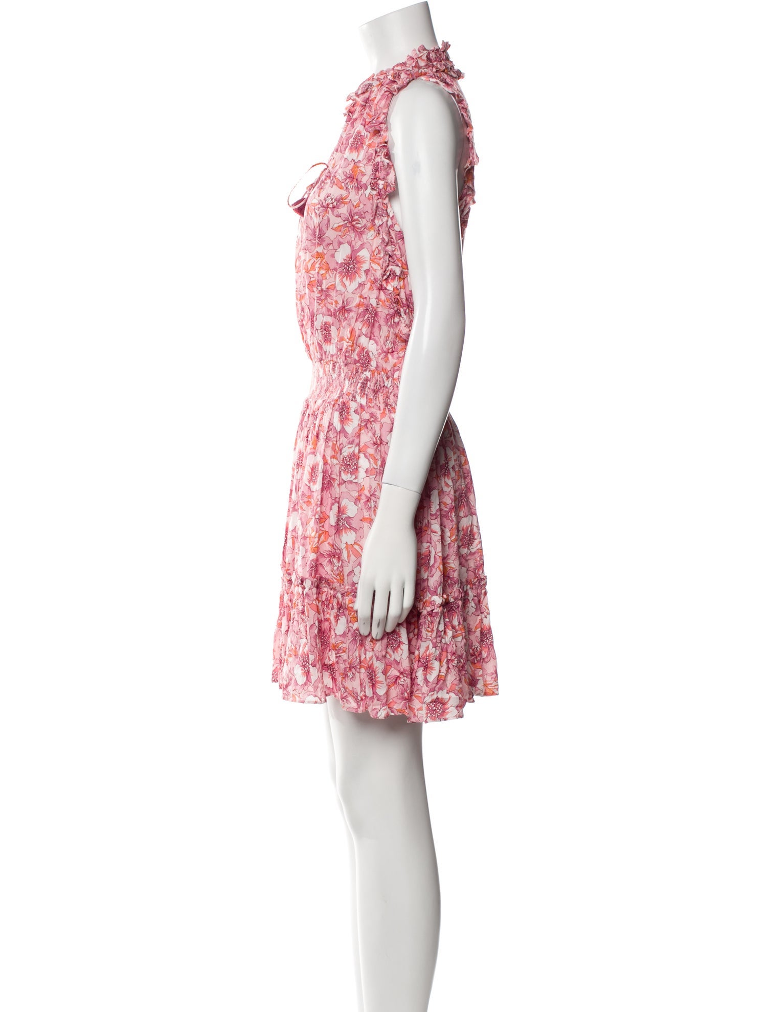 Poupette St Barth Floral Print Mini Dress