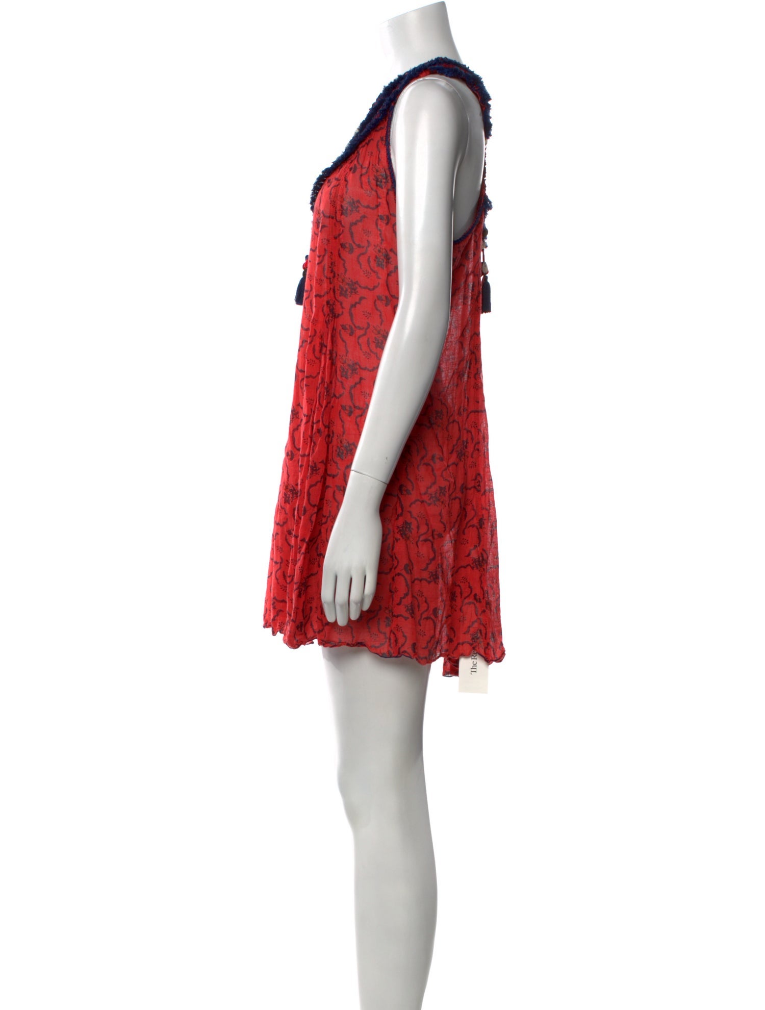 Poupette St Barth Printed Mini Dress