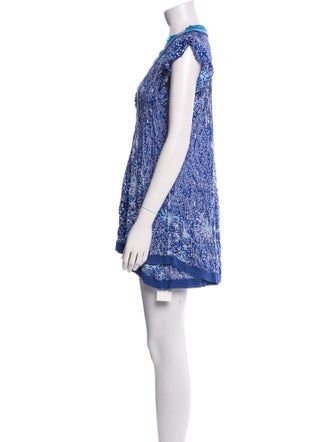 Poupette St Barth Printed Mini Dress