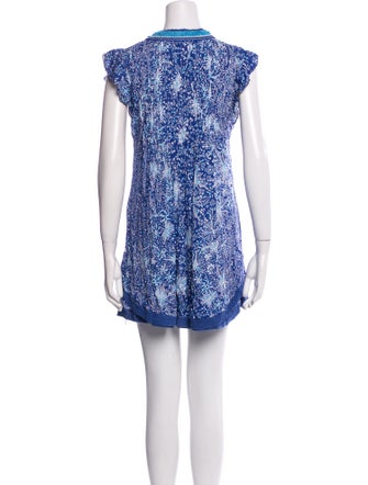 Poupette St Barth Printed Mini Dress