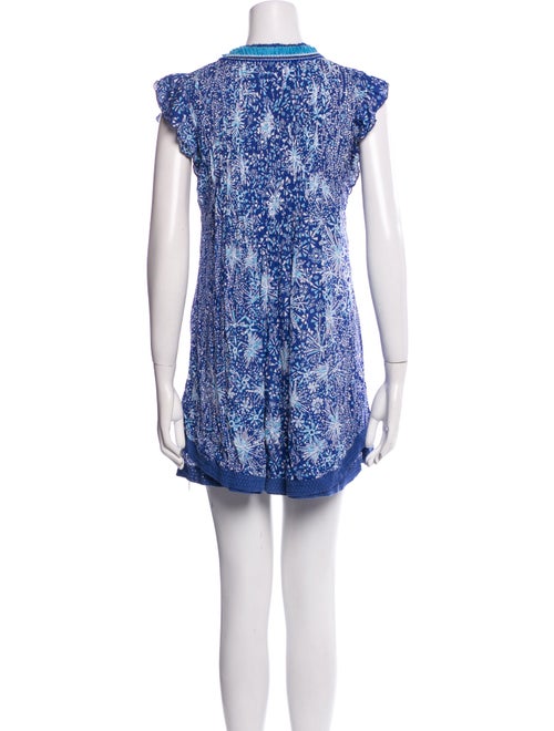 Poupette St Barth Printed Mini Dress