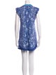 Poupette St Barth Printed Mini Dress