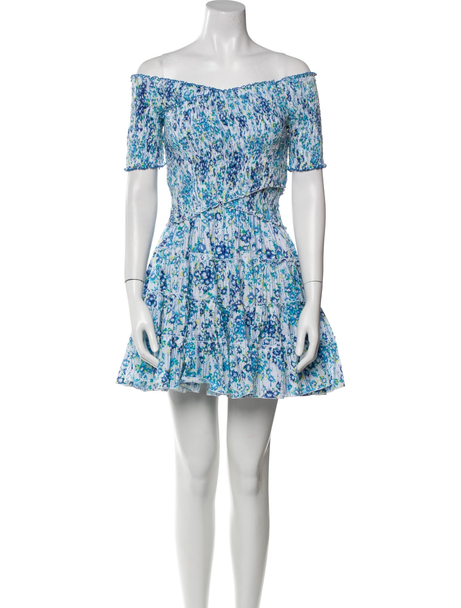 Poupette St Barth Floral Print Mini Dress
