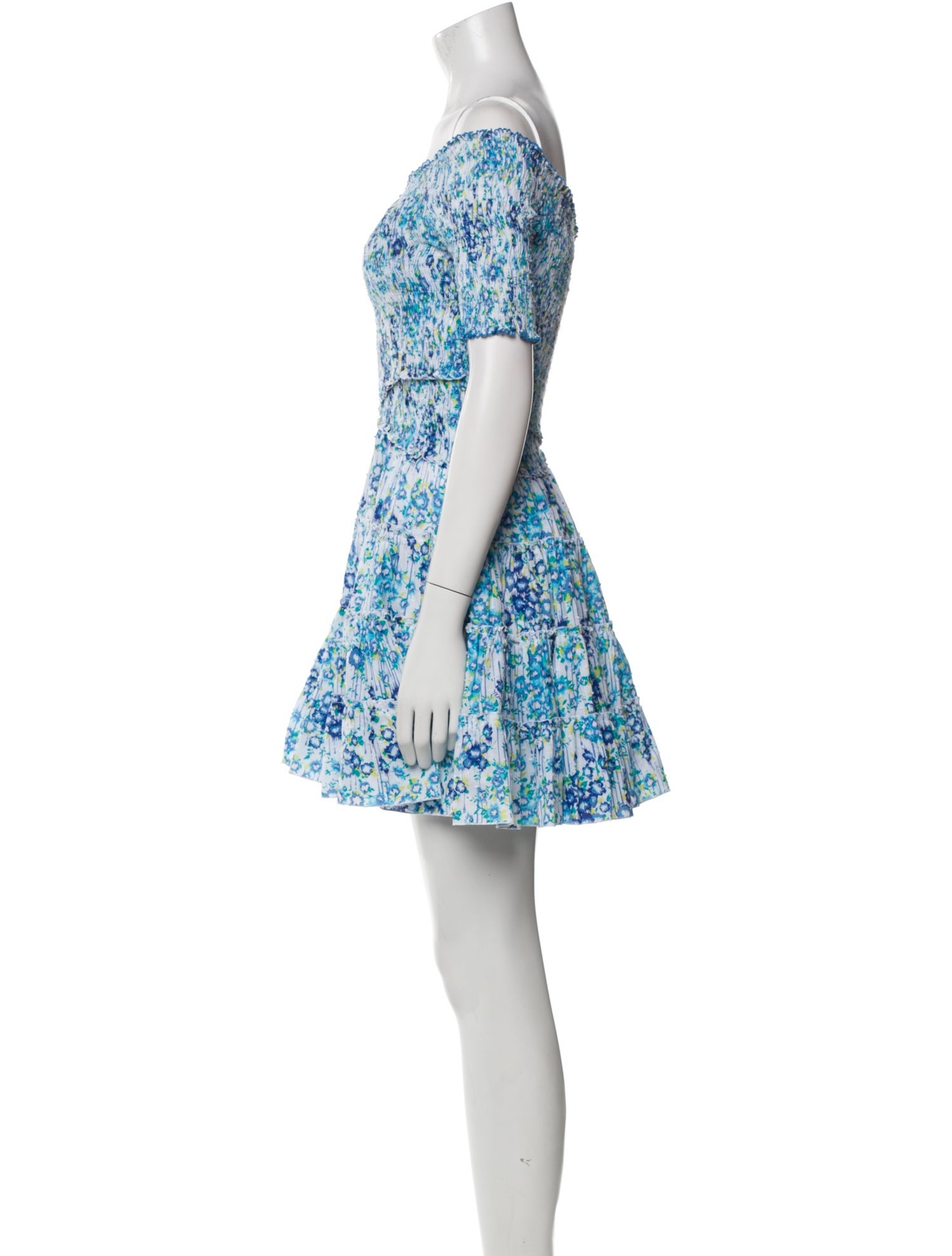 Poupette St Barth Floral Print Mini Dress