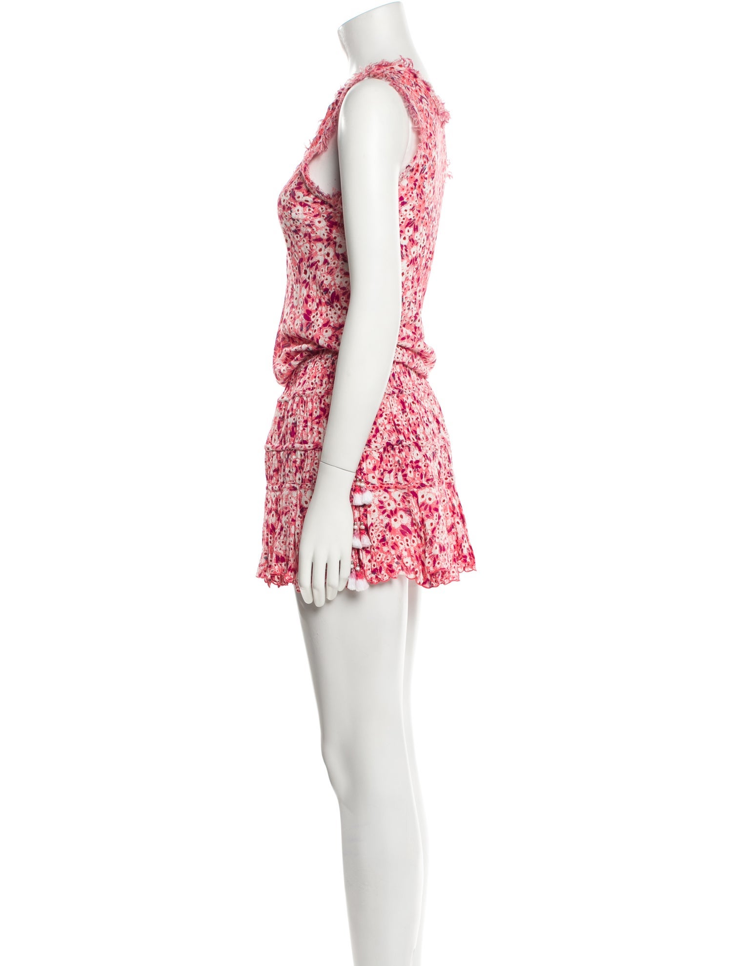 Poupette St Barth Floral Print Mini Dress