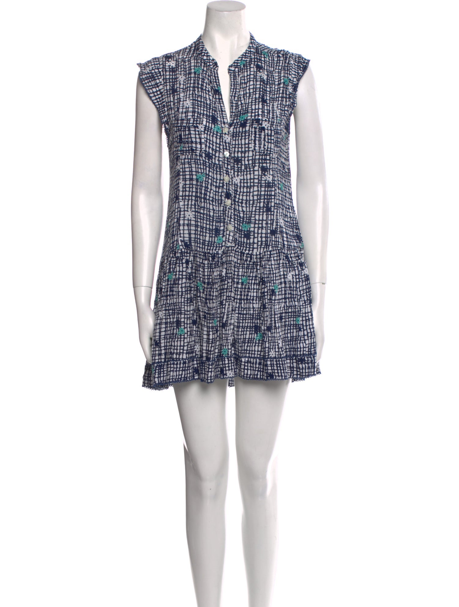 Poupette St Barth Printed Mini Dress