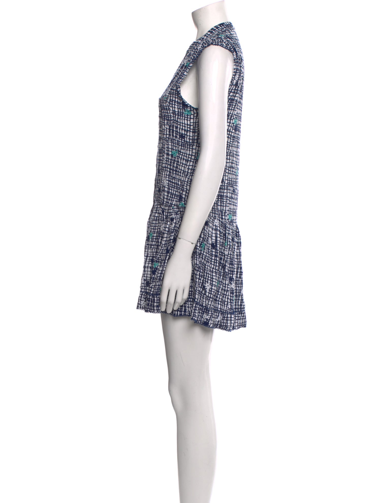 Poupette St Barth Printed Mini Dress