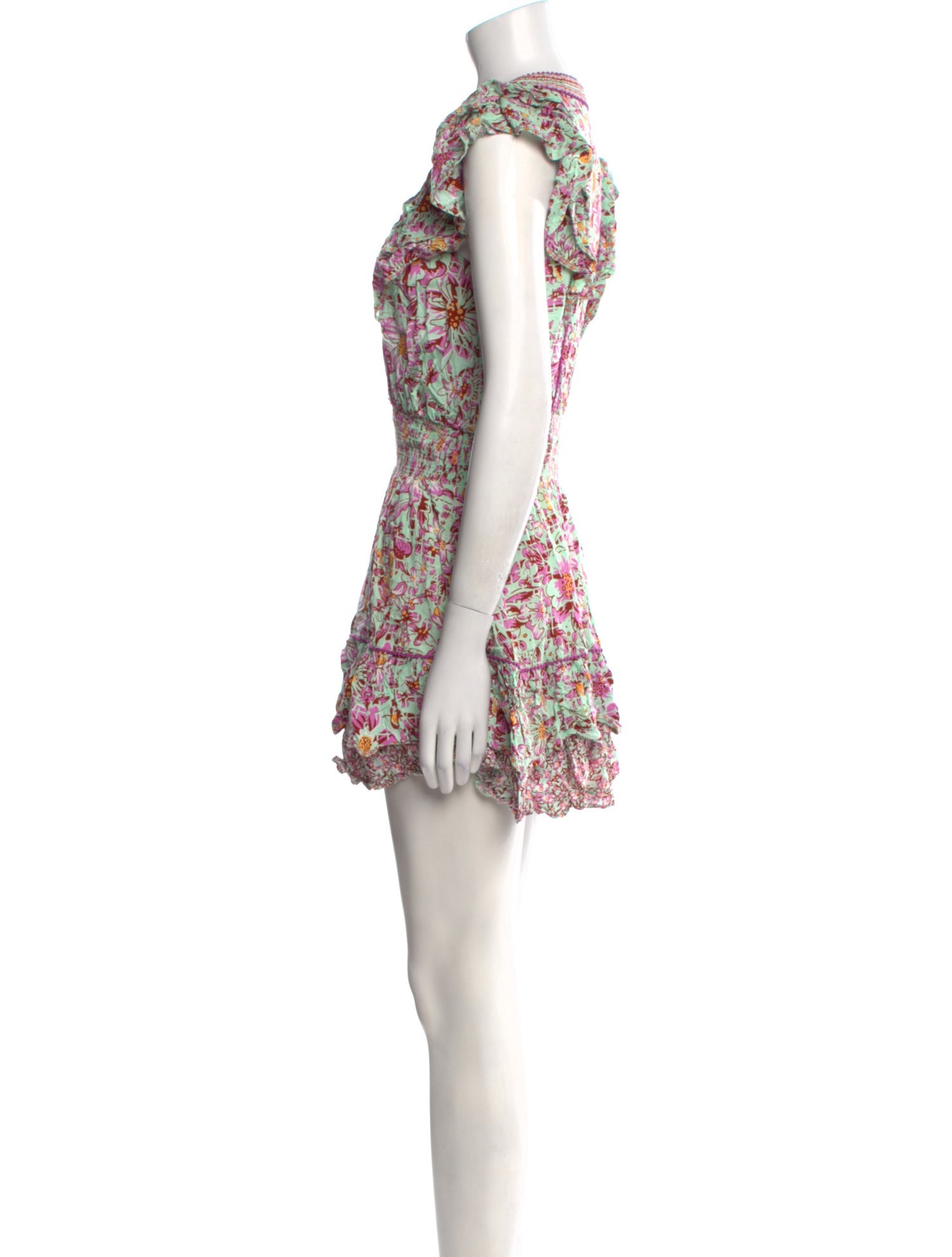 Poupette St Barth Floral Print Mini Dress