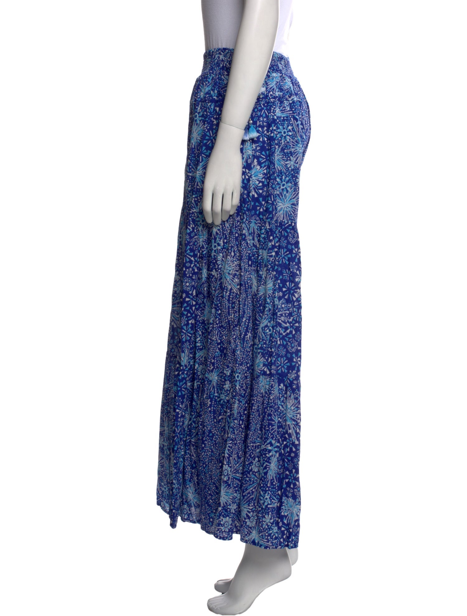 Poupette St Barth Printed Wide Leg Pants