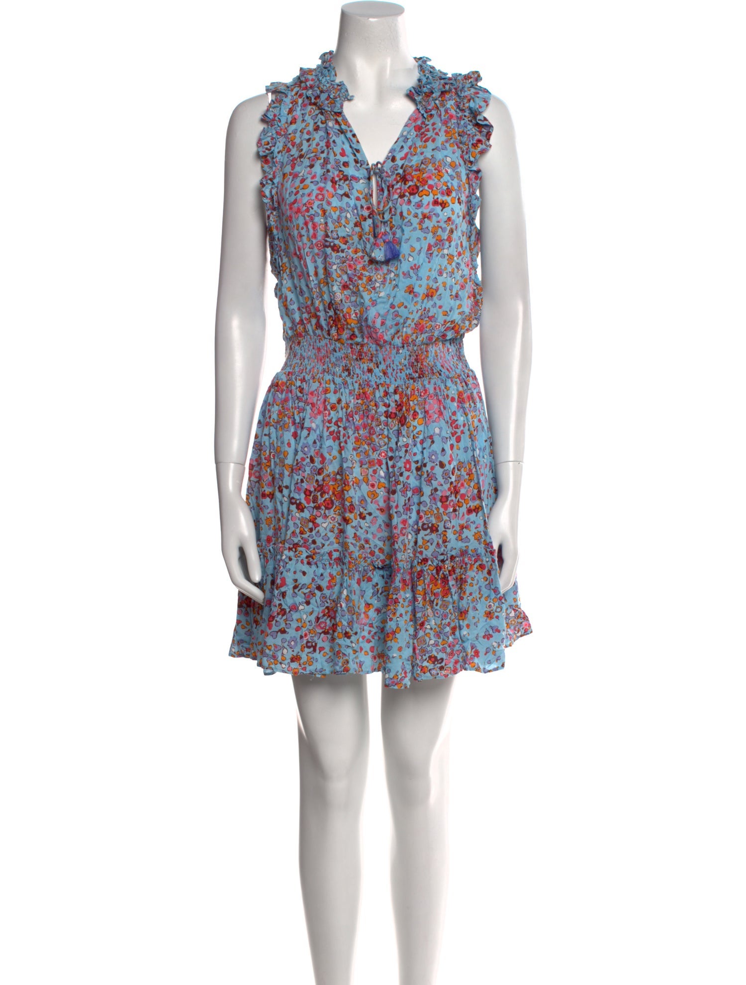 Poupette St Barth Floral Print Mini Dress