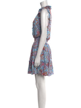 Poupette St Barth Floral Print Mini Dress