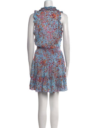 Poupette St Barth Floral Print Mini Dress