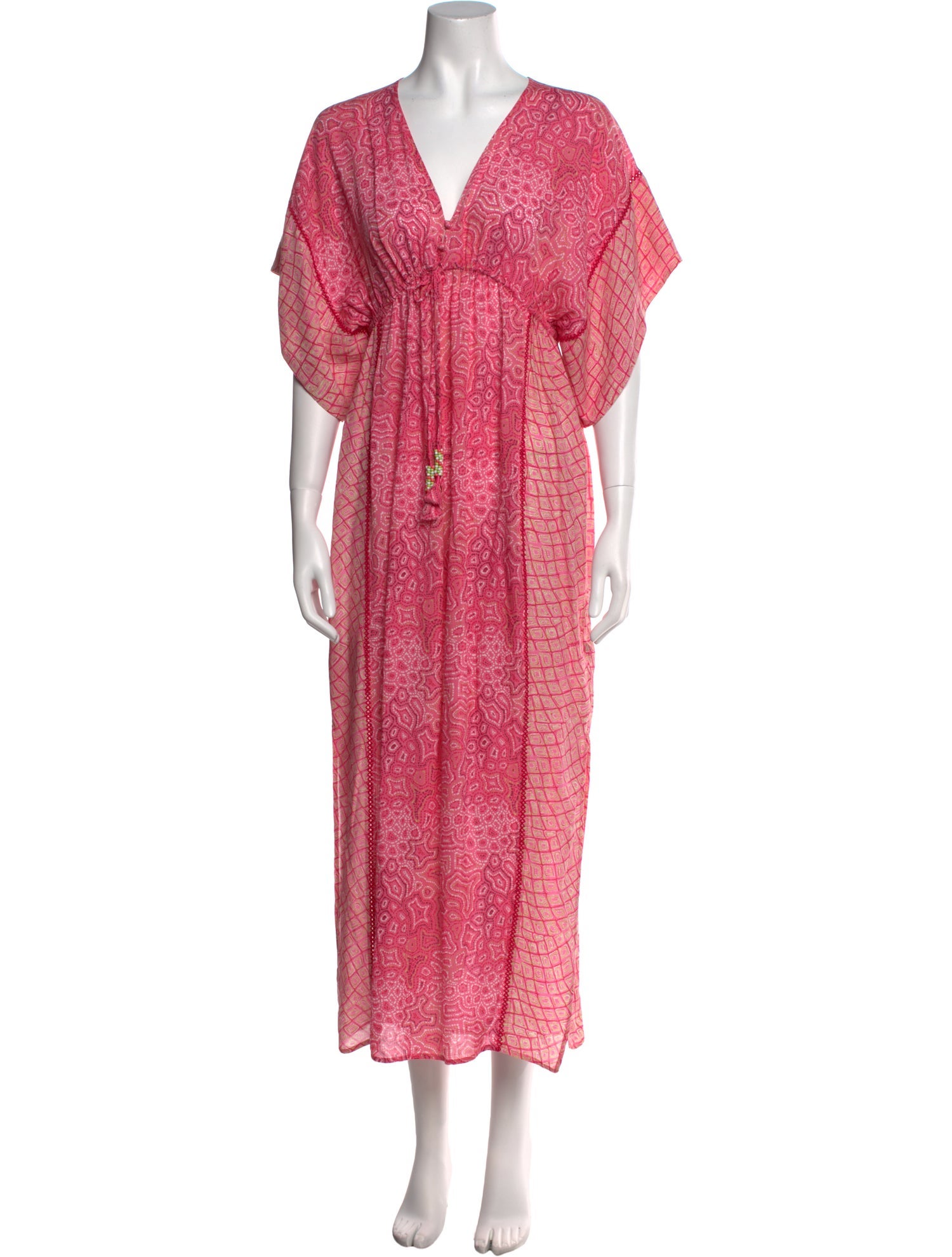 Poupette St Barth Printed Long Dress