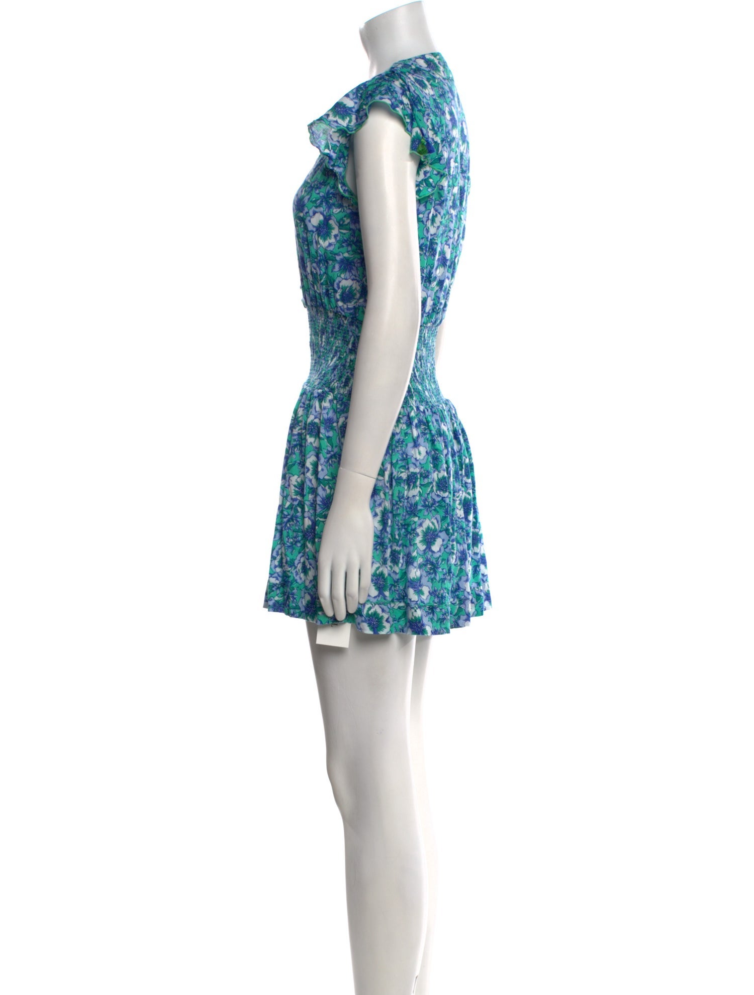 Poupette St Barth Floral Print Mini Dress
