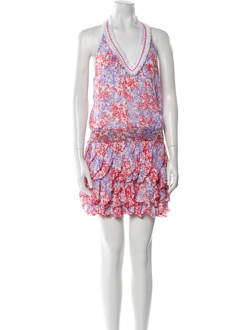 Poupette St Barth Printed Mini Dress
