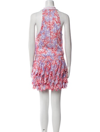 Poupette St Barth Printed Mini Dress