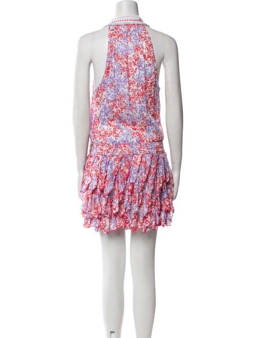 Poupette St Barth Printed Mini Dress