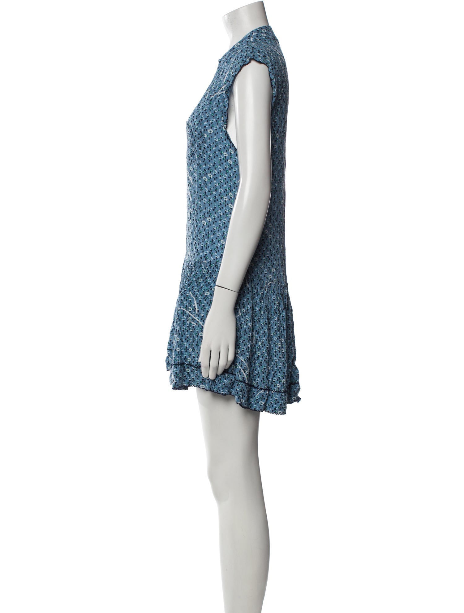 Poupette St Barth Printed Mini Dress