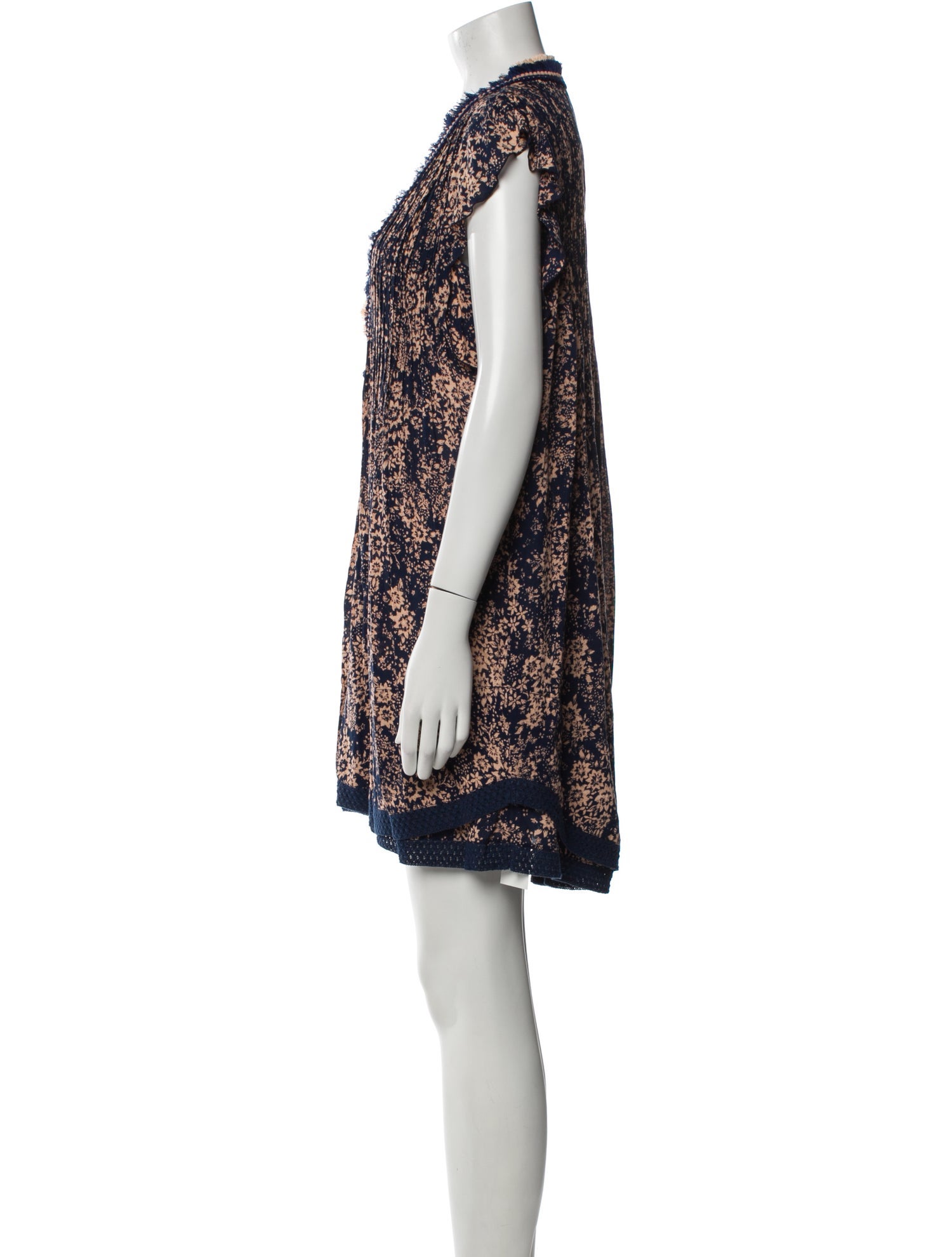 Poupette St Barth Printed Mini Dress