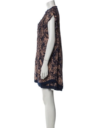 Poupette St Barth Printed Mini Dress